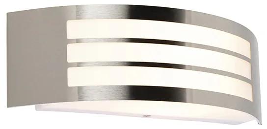 Modern fali lámpa acél rozsdamentes acél IP44 - Sapphire Deluxe