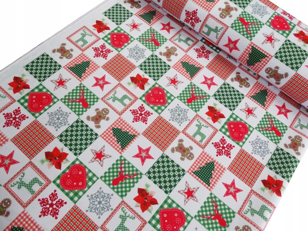 Mg Tk függöny terítő Karácsonyi Nyomtatás 9719 0,5mb