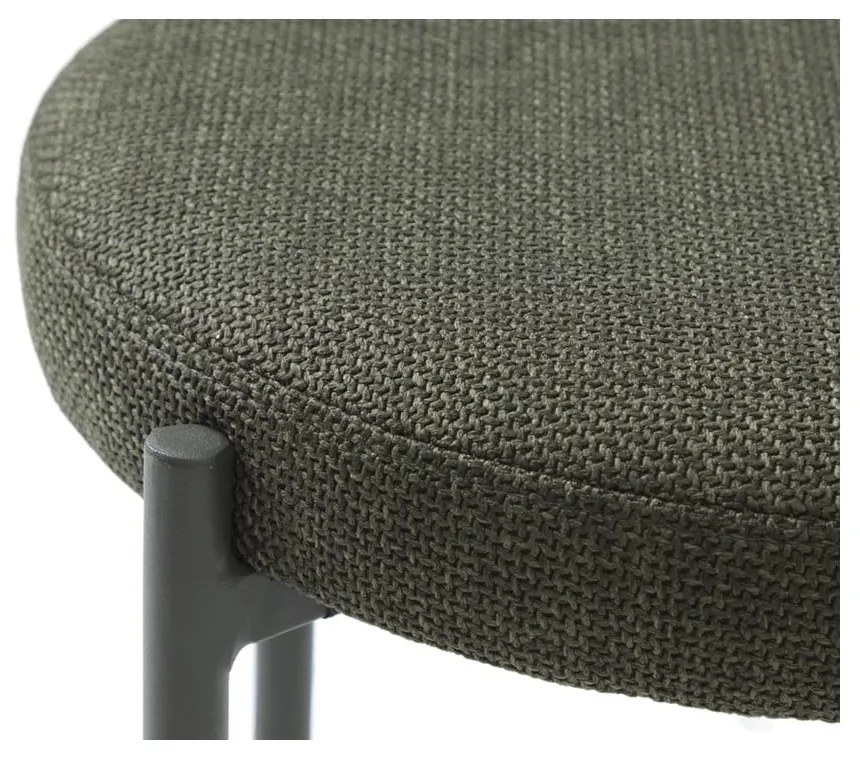 Khaki fém ülőke Pelican – Unique Furniture