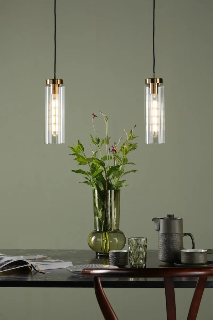 Dar Lighting modern függeszték jodelle barna darjod0163