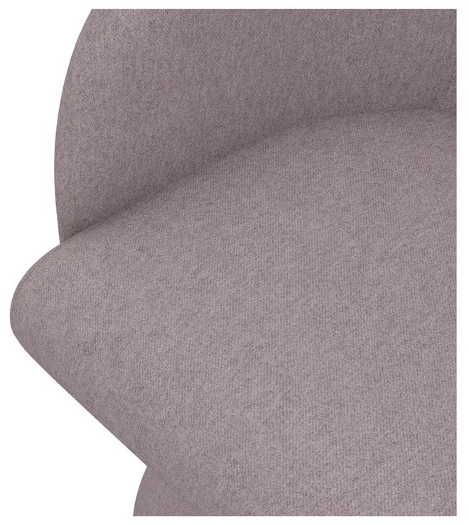 Levendula színű kárpitozott étkezőfotel Kanoa – Makamii