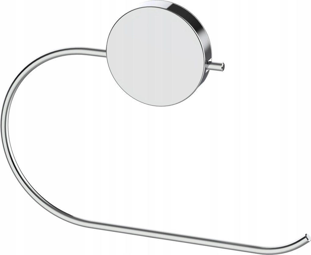 Fürdőszobai Wc-papír Tartó, Ezüst, Fúrás Nélkül, Strapabíró