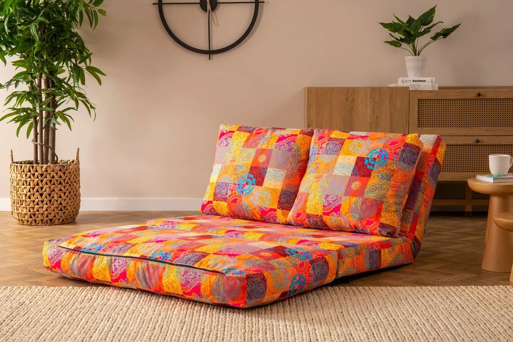 Taida Patchwork kinyitható kanapé