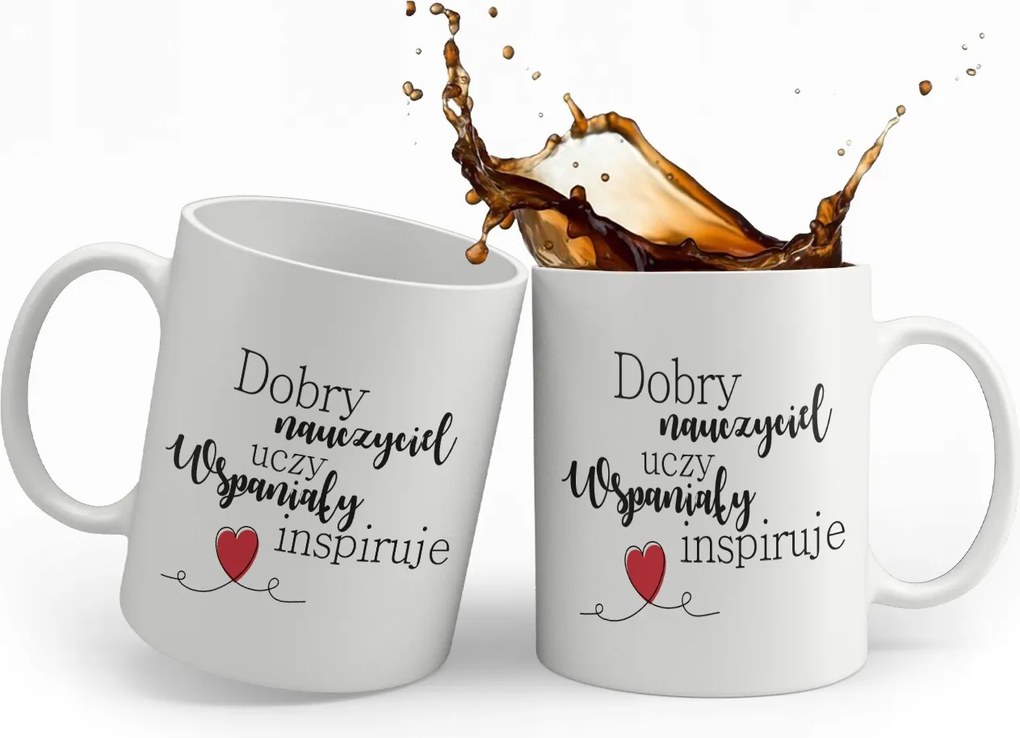 Fehér Bögre Ajándék Pedagógusnapra