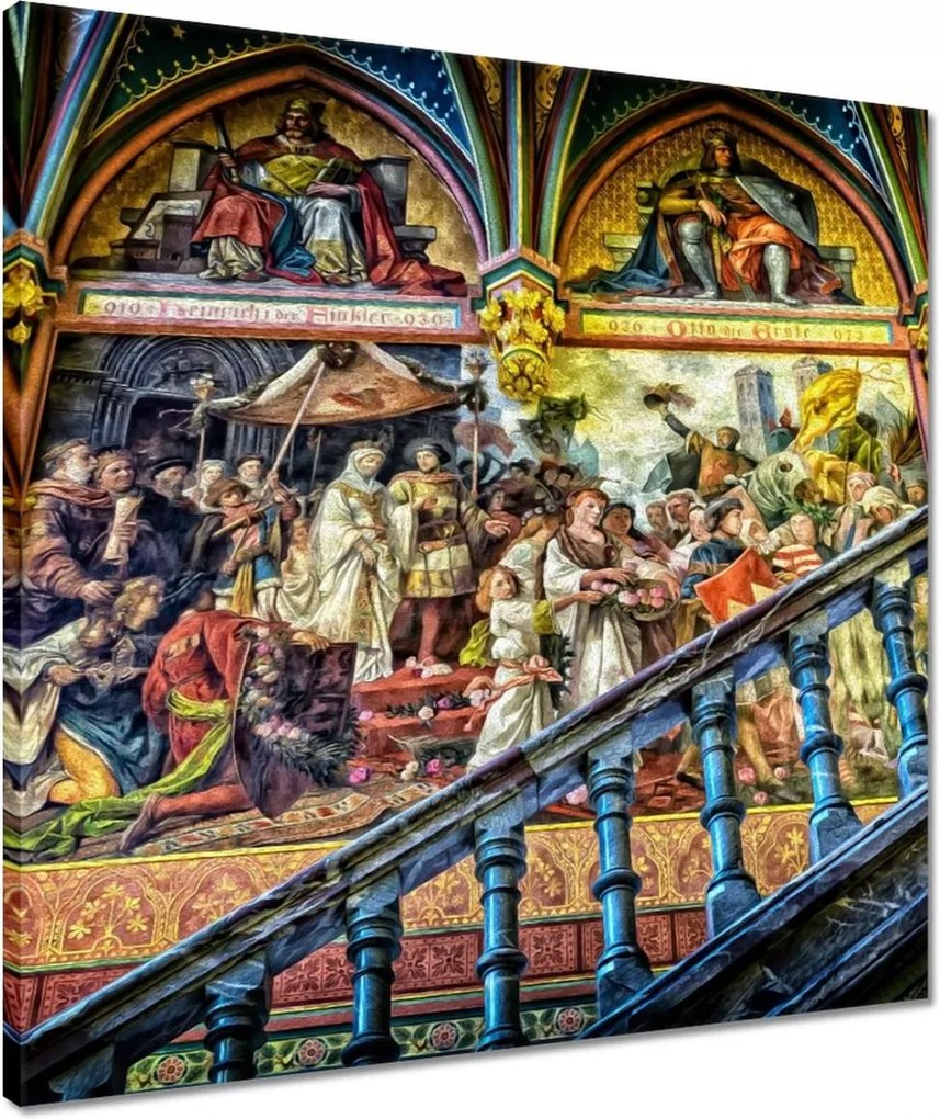 Vászonkép 50x50 Gyönyörű falfestmény