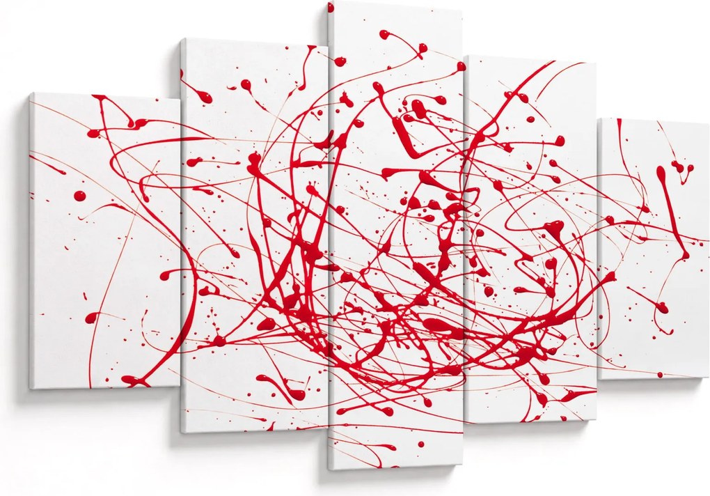 Csöpögő kép (150x105 cm)