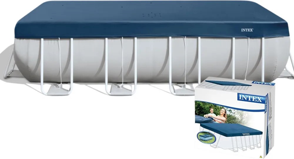 INTEX 4m x 2m csővázas medence védőtakaró (28037)