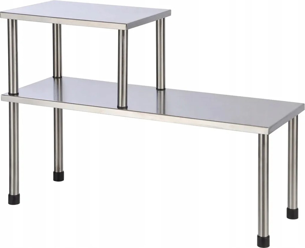 Rozsdamentes acél konyhai polc