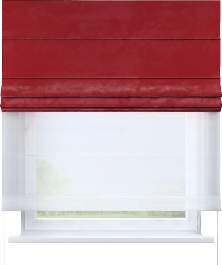 Kész Római roló Duo 180x180cm piros