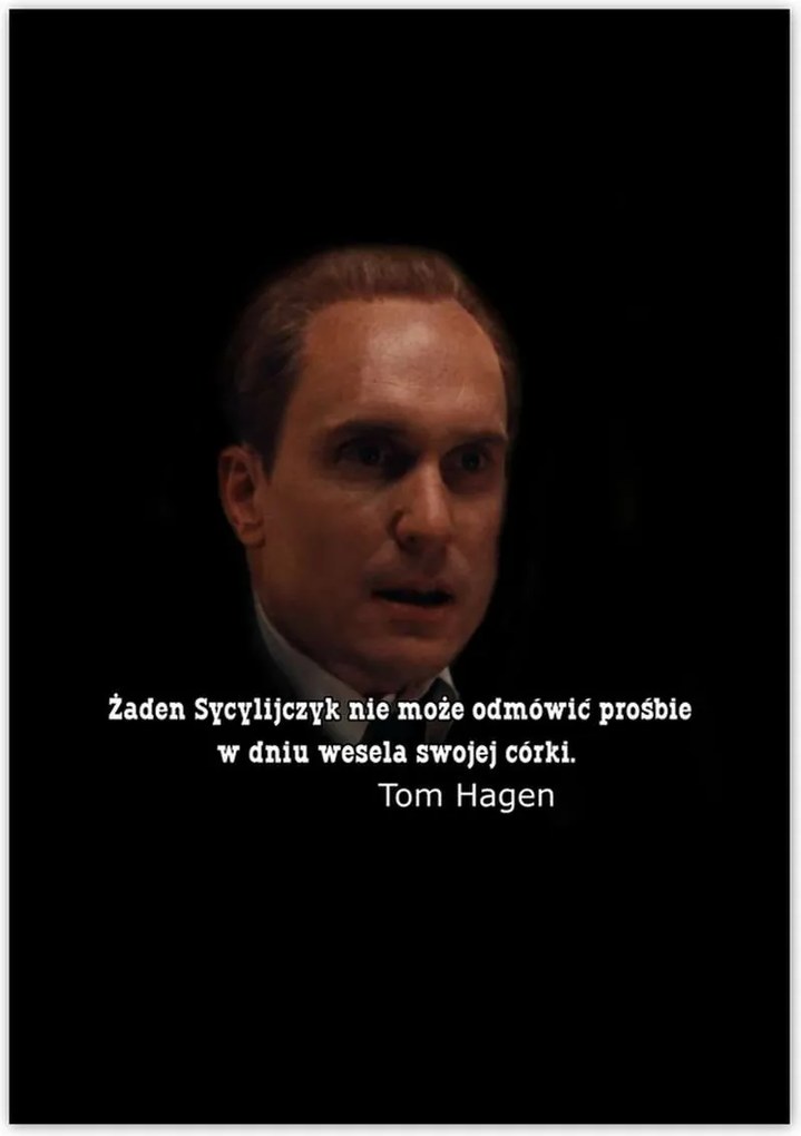 Poszterek 70x100 Godfather Tom Hagen Idézet