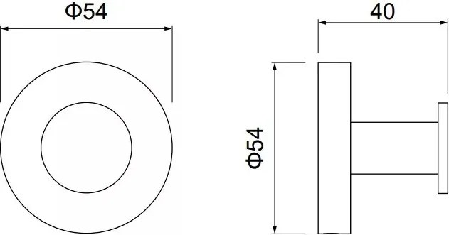 AREZZO design RONO fogas, króm
