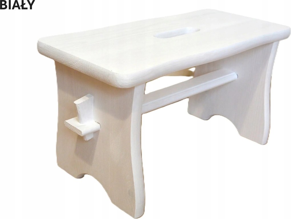 Közepes Festett Szék Fa Nyuszi Etetőszék Zsámoly 24 CM