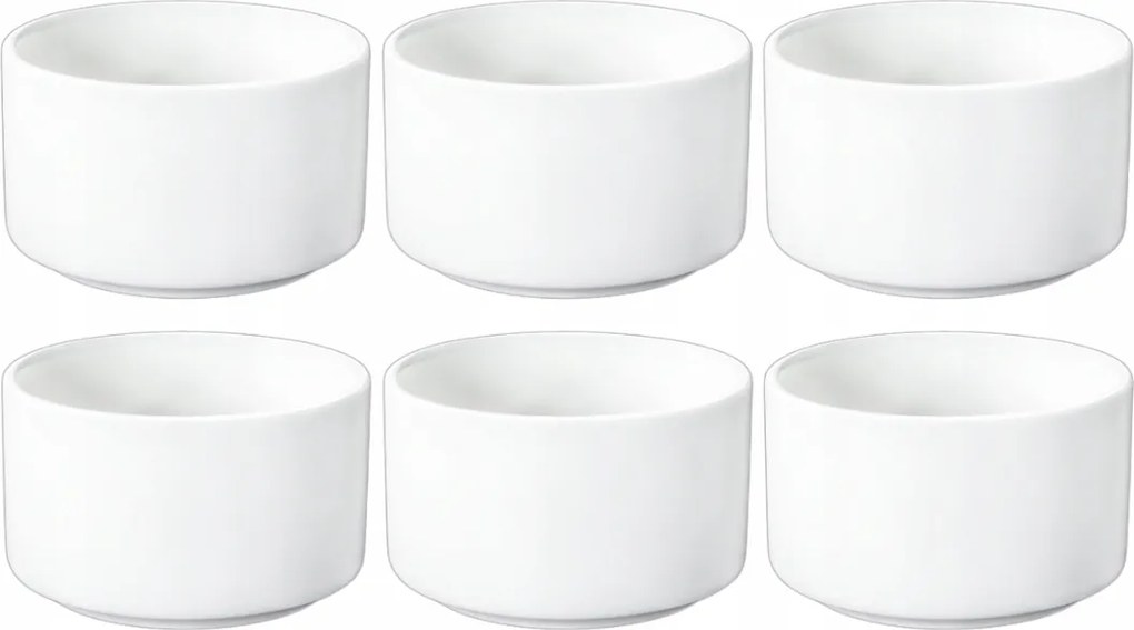 Mártogatós tál saláta snack tál 8,1 cm 180 ml Wilmax 6 db