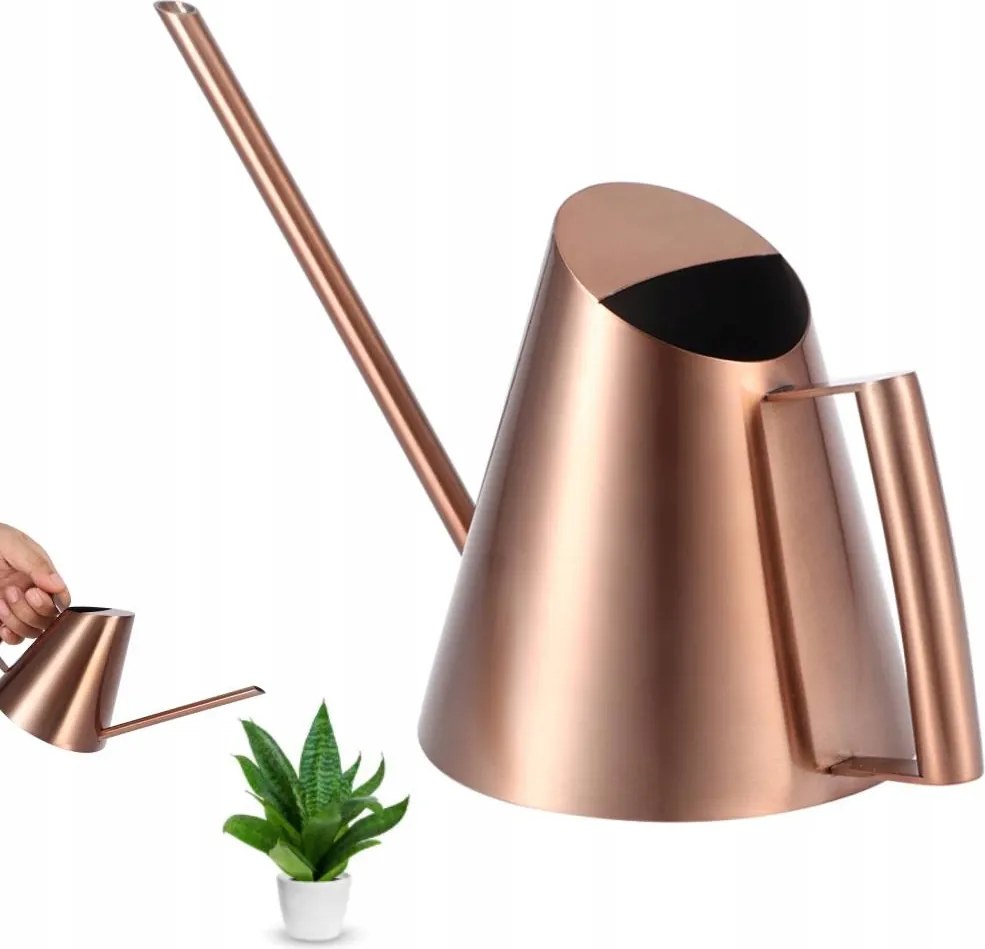 Virágos Növényöntöző Kanna Fém Barna 400ml