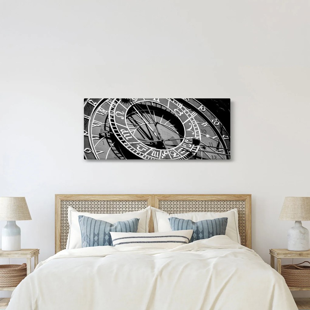Kép - Csillagászati óra, Prága, Cseh Köztársaság (120x50 cm)