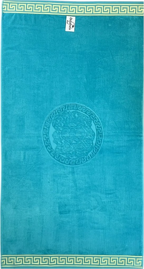 POSEIDON Strandtörölköző türkiz 165x90cm