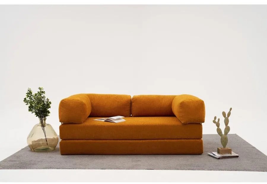 3 személyes kanapé Comfort - Narancssárga