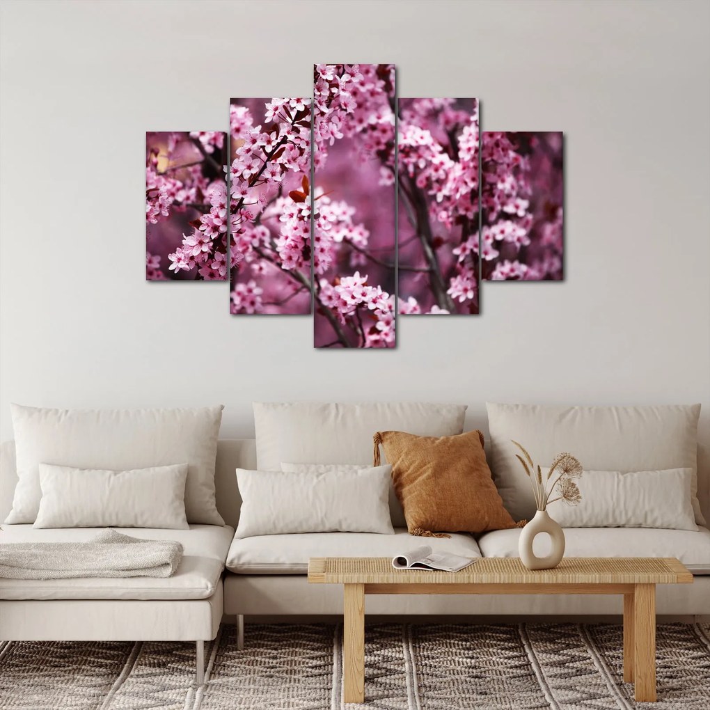 Kép - Rózsaszín sakura (150x105 cm)