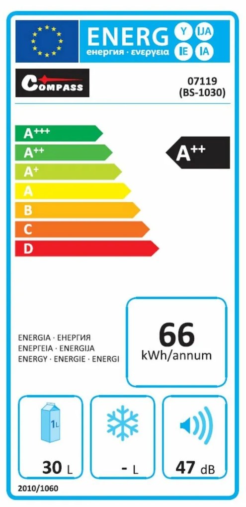 Compass ECO hűtőtáska 30 l, 230 V/12 V