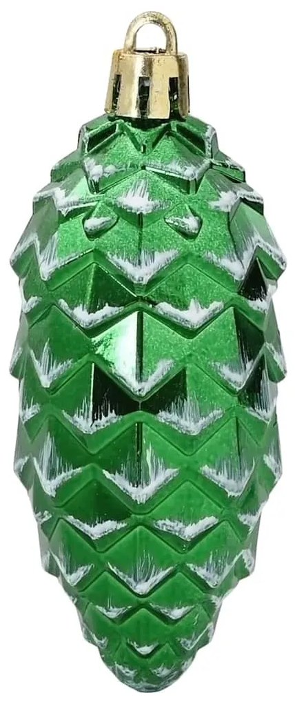 Karácsonyi tobozlabda 40 pcs Zöld