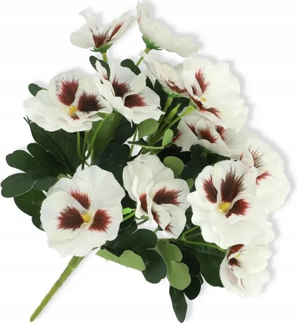 Árvácska fehér csokor váza kaspó mesterséges, mint az élő