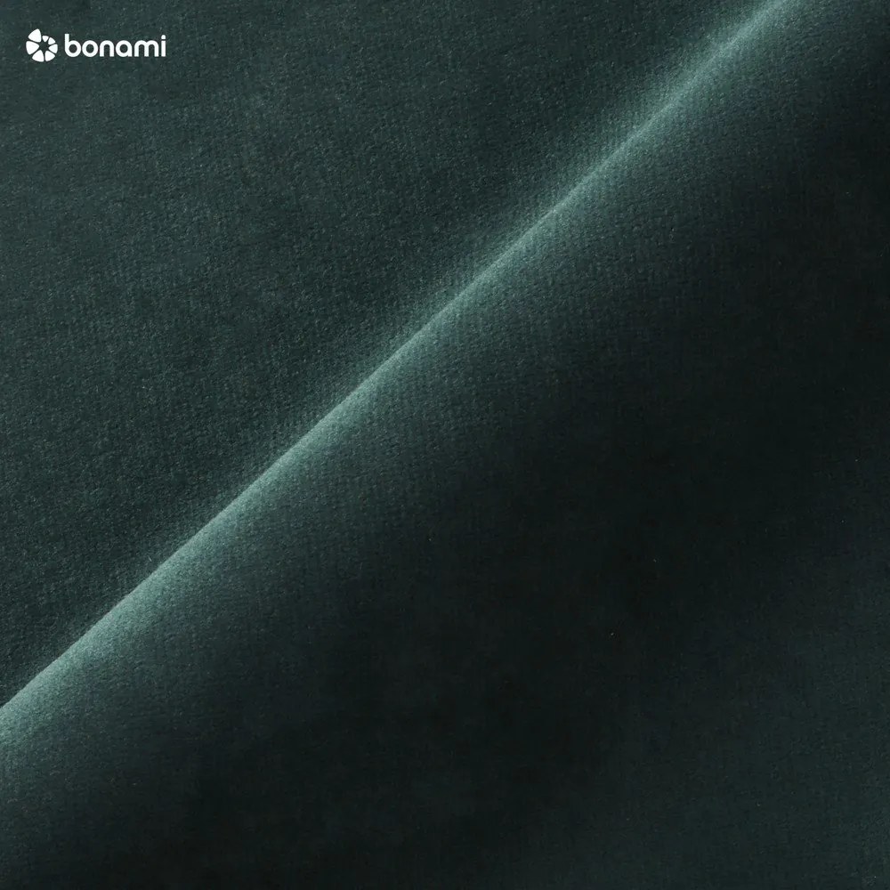 Bon sötétzöld bársony fotel - White Label