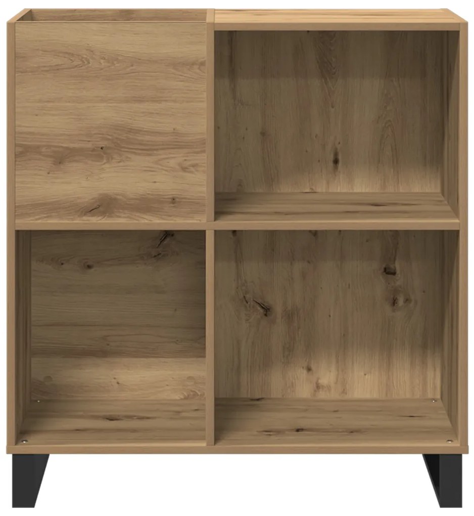 Lemez szekrény Régi fa 84.5x38x90 cm Műanyag fa