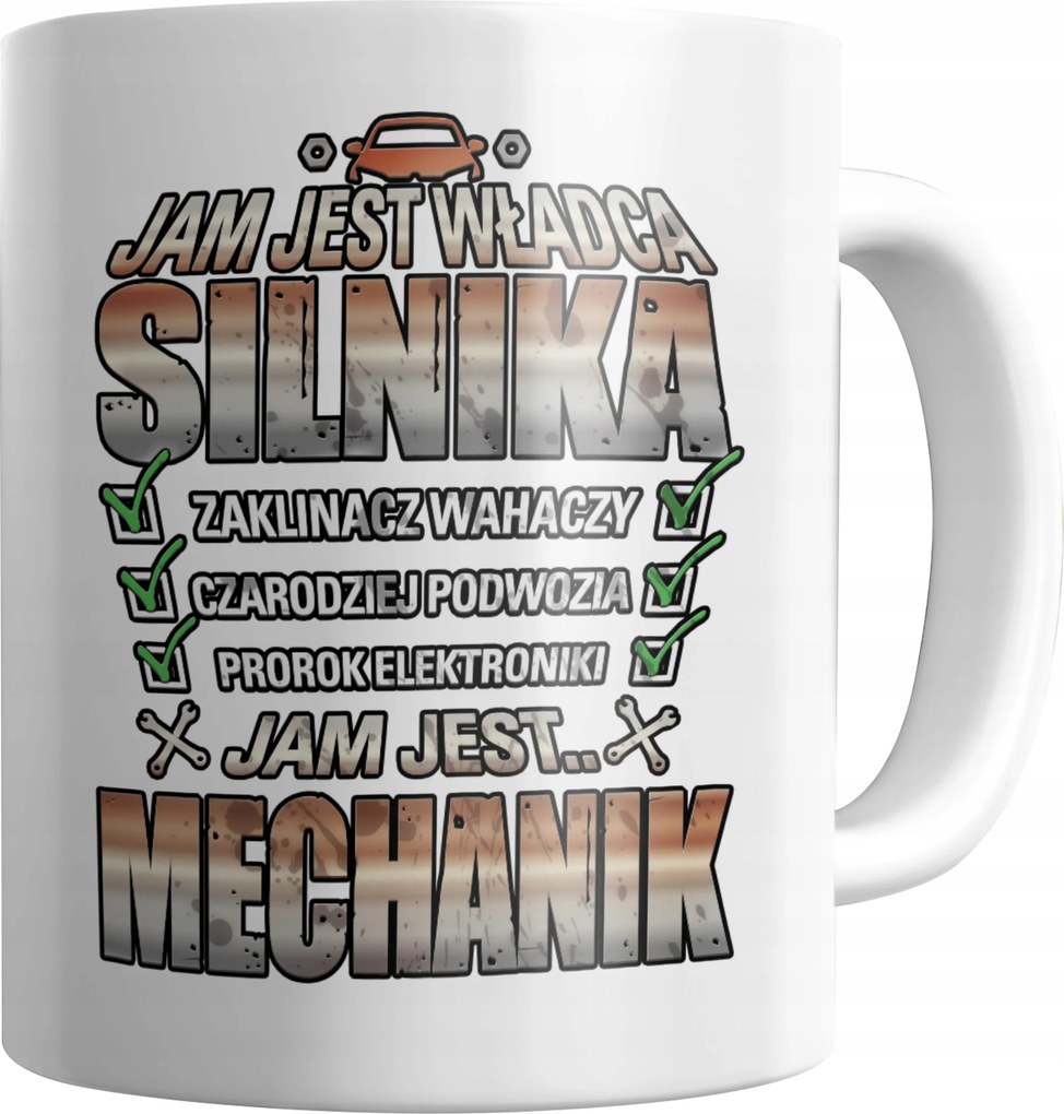 Bögre Nyomott Mintával Én Vagyok A Szerelő Ajándék Szerelő Bögre Szerelő