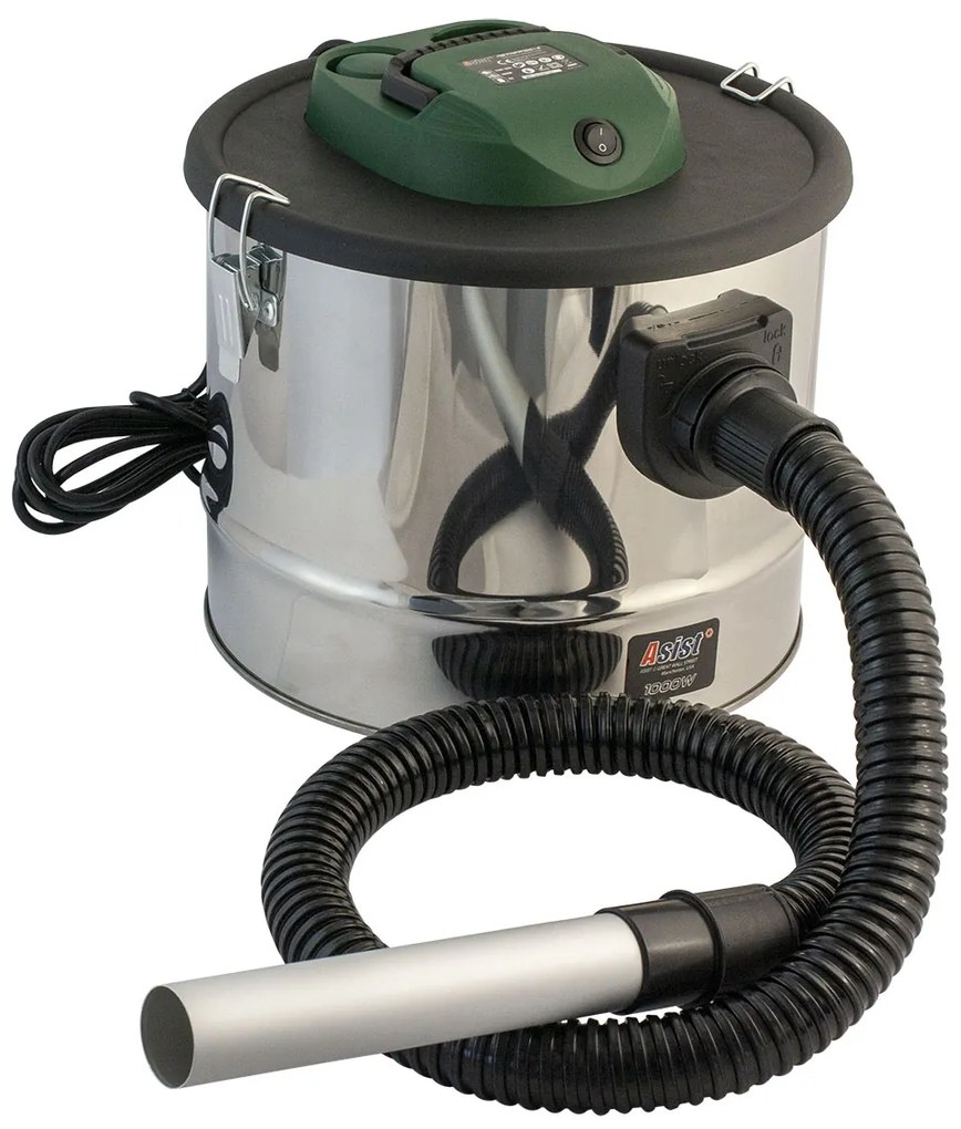 Hamu porszívó 1000W, 15L, rozsdamentes acél ASIST AE7AF100IN15 Sérült csomagolás: Nem