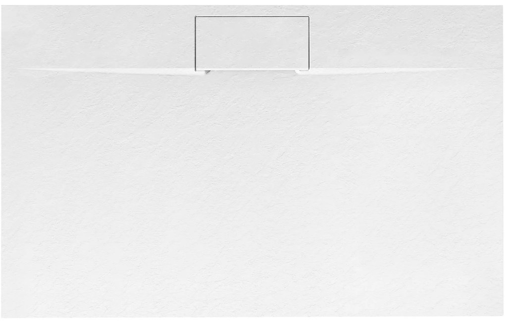 Zuhanytálca Bazalt long White 80x100