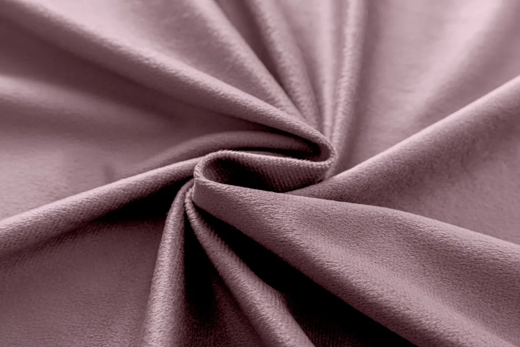 Világoslila VELVET sötétítő függöny 140x270 cm Felfüggesztés: Hullámos sínszalag