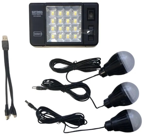 Napelemes világítás GDTIMES GD-8006A