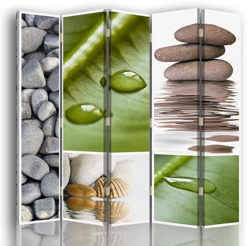 Gario Paraván A zen különbözo arcai Méret: 180 x 170 cm, Kivitelezés: Forgó paraván 360°