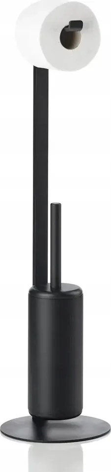 Zone Denmark Rim WC-szett Papírtartó és Wc kefe Fekete