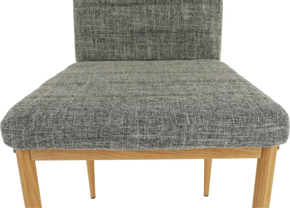 Szék, világosszürke anyag/bükk, COLETA NOVA