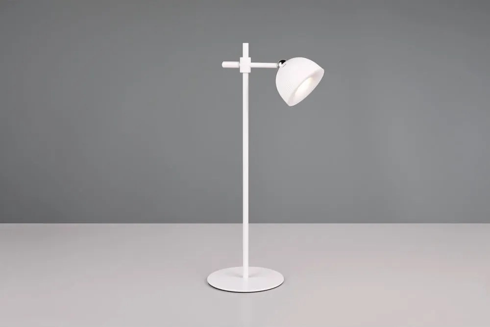 Fehér LED dimmelhető asztali lámpa csiptetővel (magasság 41 cm) Maxima – Reality