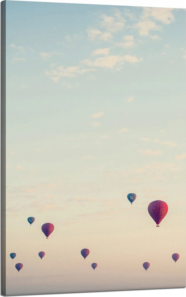 Vászonkép Ifjúsági Léggömbök Ég Természet Naplemente 50x80