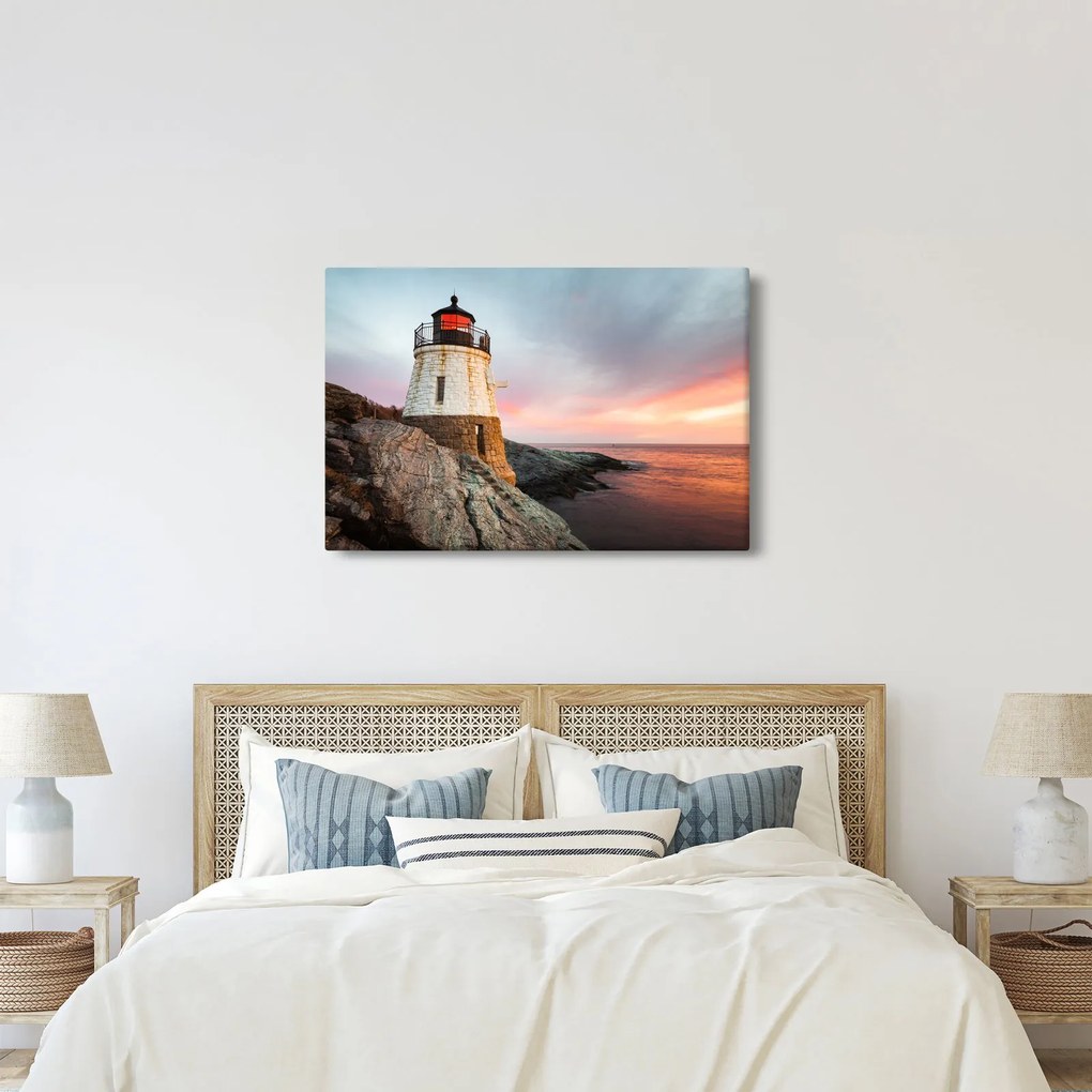 Kép - Castle Hill világítótorony (90x60 cm)
