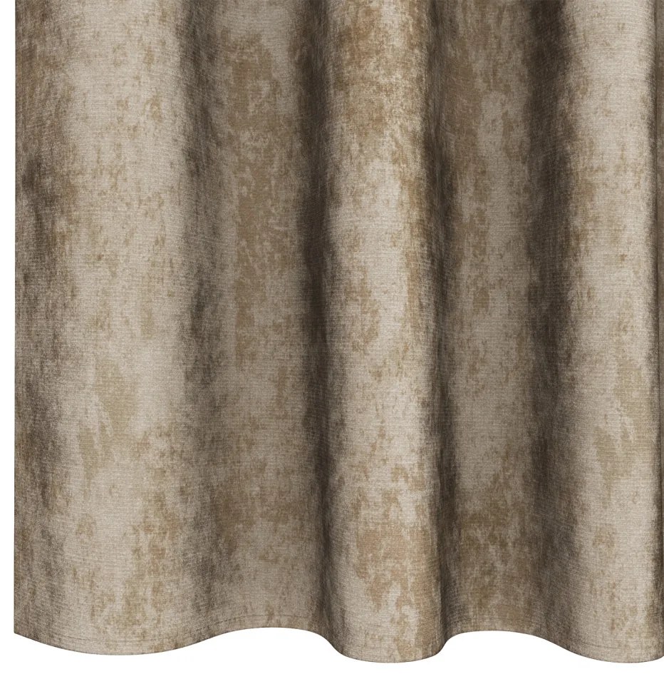 Bársony Függönyök 2 db Fémlyukkal Champagne 225x140 cm