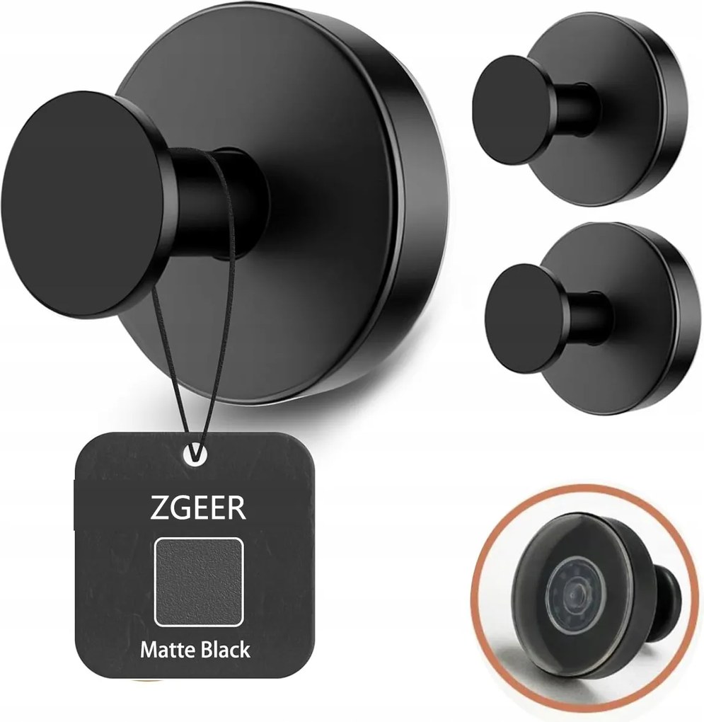 Fali törölközőtartó Szuper Erős Tapadókorongos Üveg Máz 2db