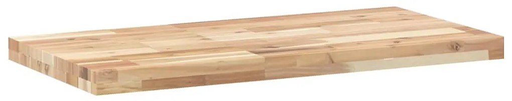 kezeletlen tömör akácfa függőpolc 100 x 40 x 4 cm