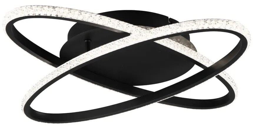 Fekete LED mennyezeti lámpa Lane – Trio