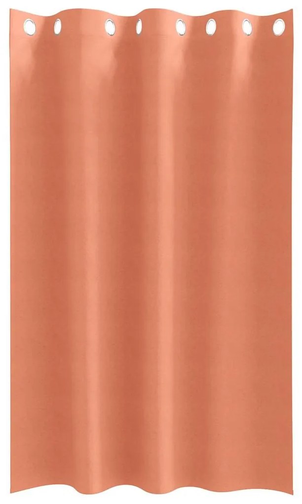 Függönyök függönyökkel 2 pcs Terrakotta Poliészter