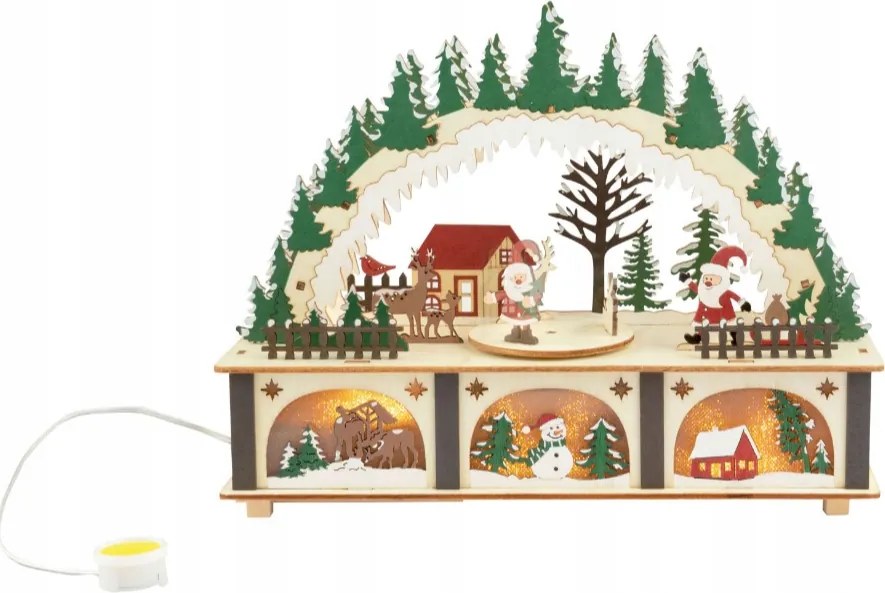 Karácsonyi Led dekoráció kb. 27 x 20 x 10 cm Új Livarno Home