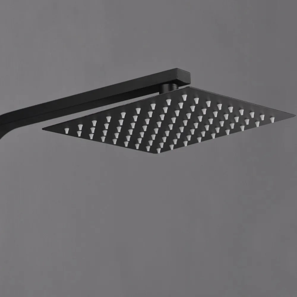 Mazama Black zuhanyszett termosztátos csapteleppel