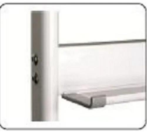 Manutan Expert Basic mobil fehér mágneses tábla, kétoldalas, 90 x 120 cm