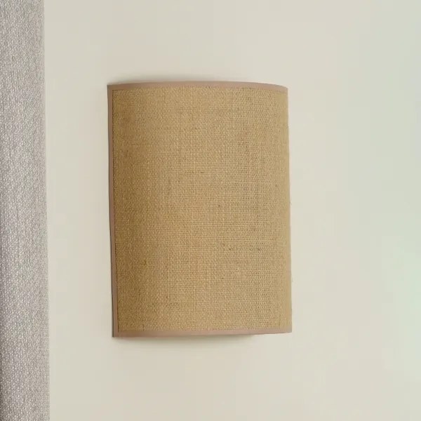 Duolla - Fali lámpa YUTE 1xE27/15W/230V átm. 20 cm barna