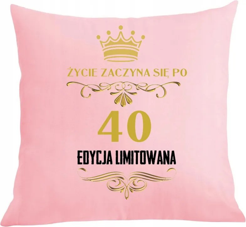 Párna párnahuzat Születésnapra 30 40 50 60év