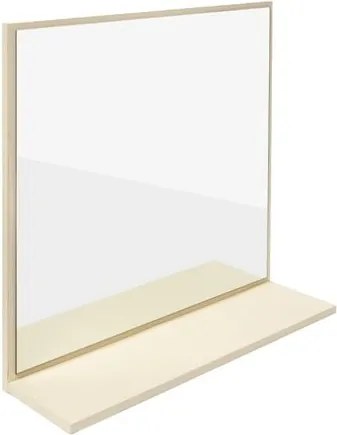 Ceramia Easy tükör polccal 60x61,5 cm jázmin EASYZRCJ