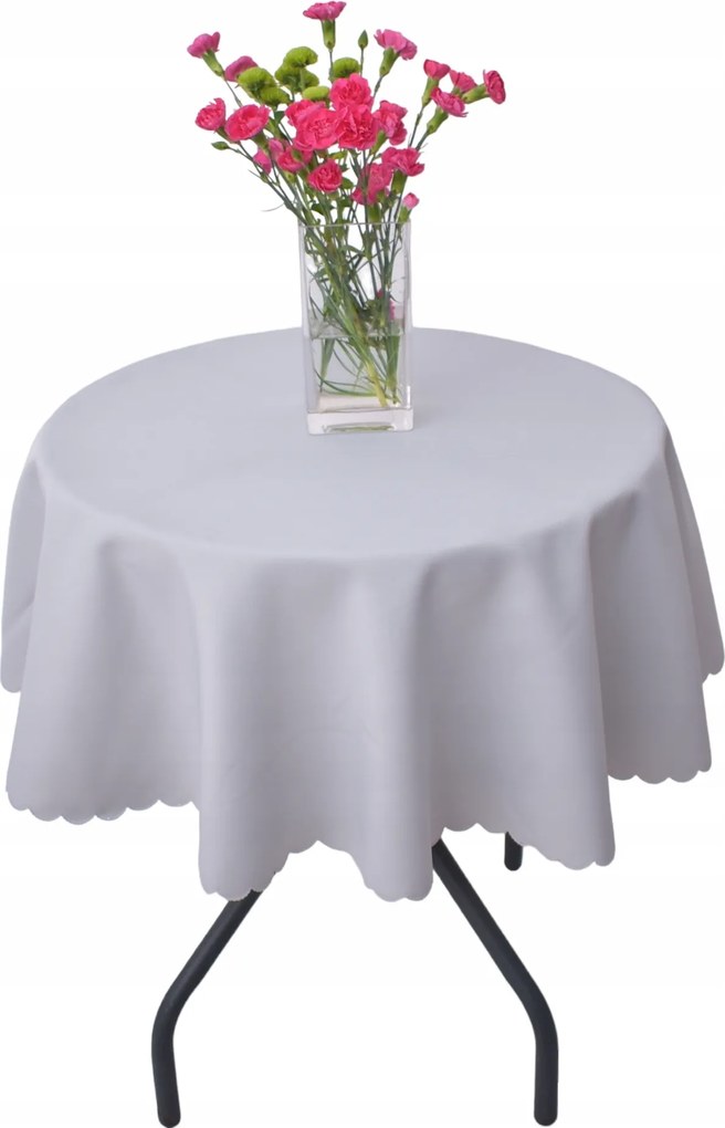 Abrosz Foltálló Pasztell Kerek Szürke 130 CM